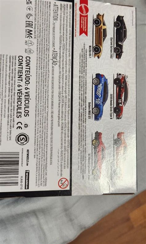 Hot Wheels Pack Custom Datsun Z Honda Civic Type R Toyota Celica Mazda Rx