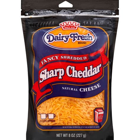 Fancy Shredded Sharp Cheddar Cheese Gordon Food Service Store