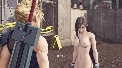 Tifa Fully Naked Walking Around Nude Walkthrough Ff Rmk Part