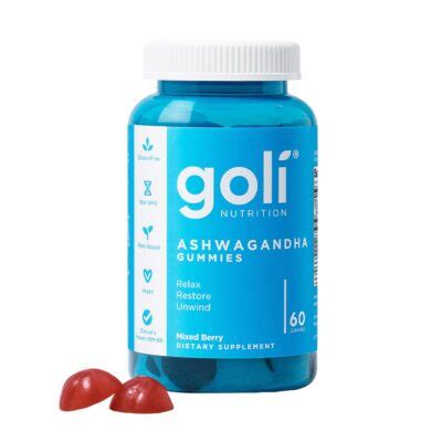 Gomitas Goli Ashwaganda Centro De Biosalud