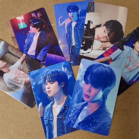 BTS Jimin Like Crazy Photocards | Photo cards, Jimin, Photocard