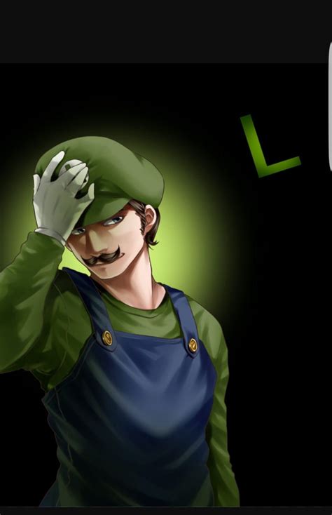 Luigi Anime Version Super Mario Art Super Mario Memes Anime Version