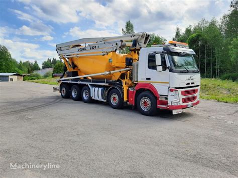 Imer Scp On Chassis Volvo Fm Concrete Pump For Sale Finland