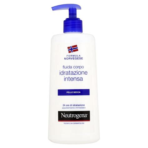 Neutrogena Crema Fluida Corpo Idratazione Intensa Senza Profumo Ml