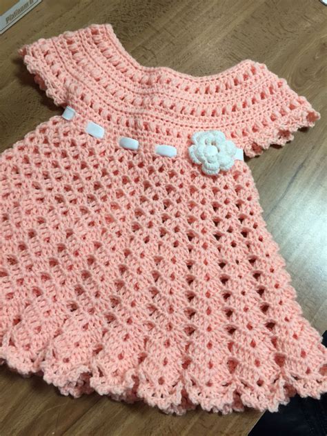 Crochet Baby Girl Dress 91C