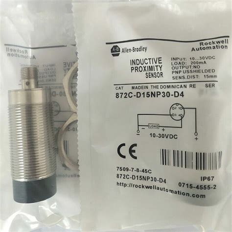 Proximity Switch 872C D15NP30 D4 EBay