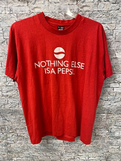 Vintage Vintage 90s Nothing Else Is A Pepsi Single Stitch T Shirt Grailed