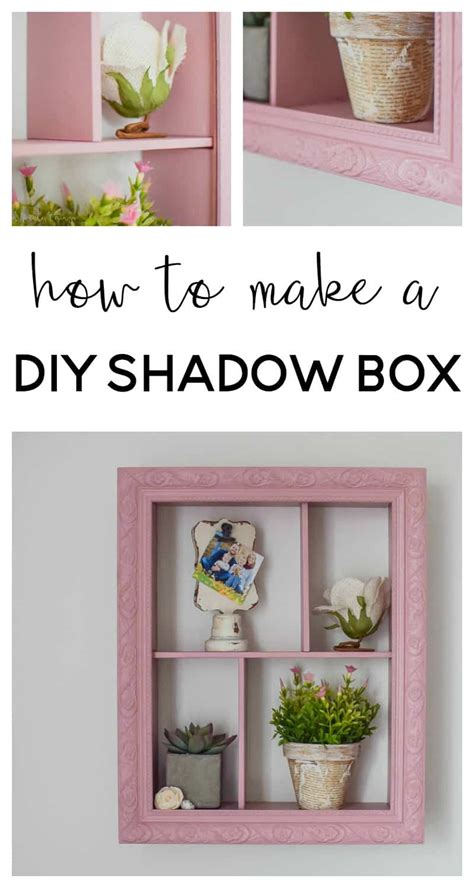 How to Make a DIY Shadow Box