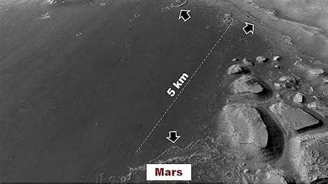 Españoles hallan en Marte una antigua región de lagos similar al Tíbet