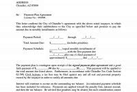 Payment Agreement Templates Contracts Template Lab In Notarized