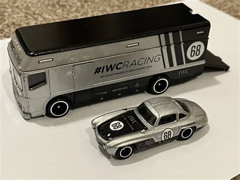 Hot Wheels Team Transport Mercedes Benz Sl Euro Hauler Iwc Schaffhausen Rare Picclick Uk