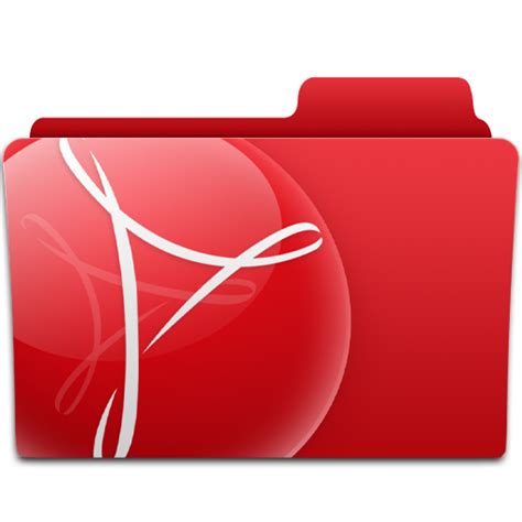 Pdf Folder Icon #99862 - Free Icons Library