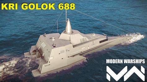 KRI Golok 688 Warship Battle In Extra Bonus Modern Warships Gameplay