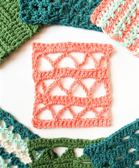 Easy Lace Crochet Stitches | Knitting with Chopsticks