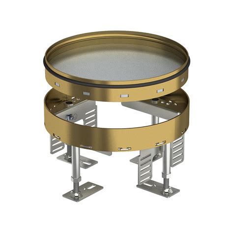 Tampa nivelável cega, RKR, latão | OBO