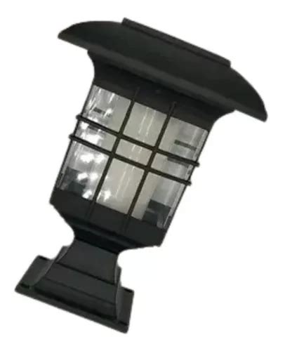 Farol Con Panel Solar Antorcha Extencion Estaca Patio Pool