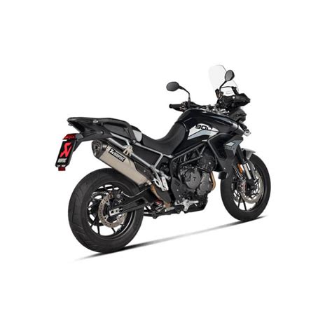 Τελικό εξάτμισης Akrapovic τιτανίου Triumph Tiger 900 GT Pro