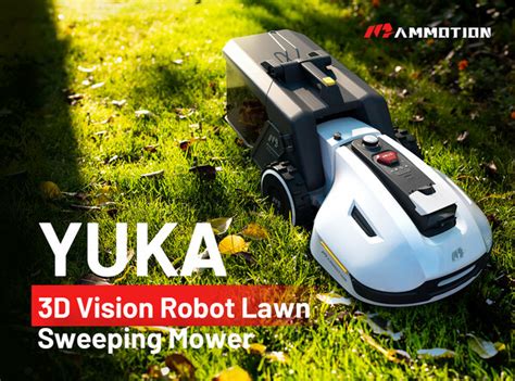 MAMMOTION Introduces YUKA, 3D Vision Robotic Mower with Self-Emptying ...