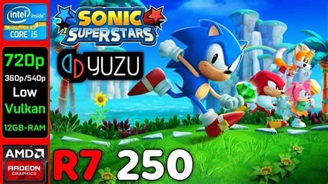 Sonic Superstars Switch EMU AMD R7 250 2GB I5 2500K In 2023