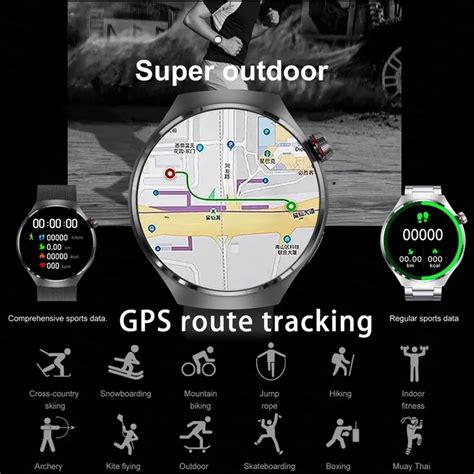 For Huawei Xiaomi Gt Pro Smart Watch Men Nfc Gps Tracker Amoled