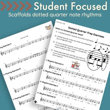 Dotted Quarter Note Rhythm Exercises | Concert Band by Classroom Composers