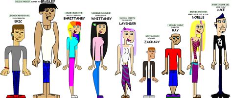 Image New Total Drama Season 5 Castpng Total Drama Wiki Fandom