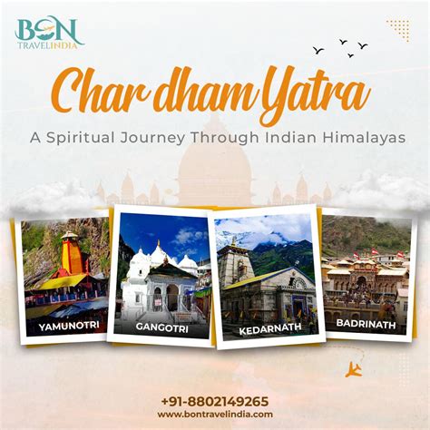 Char Dham Yatra Package From Haridwar 2025 Bon Travel India