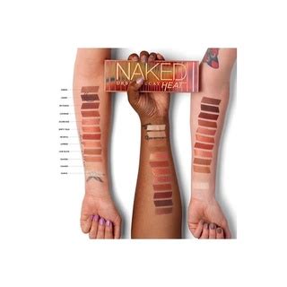 Naked Ud Paletas De Sombras Urban Decay Naked Heat Naked Smoky Naked