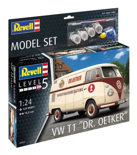 Kombi Vw T Dr Oetker Kit De Montar Revell Parcelamento