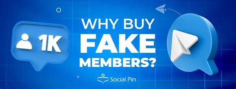 Fake Telegram Members - SocialPin 