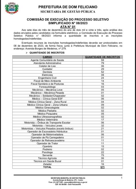 ComissÃo De ExecuÇÃo Do Processo Seletivo Simplificado N° 08 2023