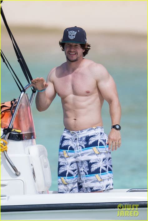 Mark Wahlberg Shows Off Ripped Shirtless Body In Barbados Photo Bikini Mark