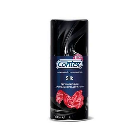 Купить интим гель-смазку CONTEX Plus Silk 100 мл в интернет магазине