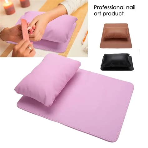 Nail Art Equipment Hand Rest Cushion Pillow Soft PU Leather Hand Holder