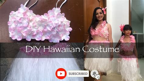 Homemade Diy Hawaiian Costume