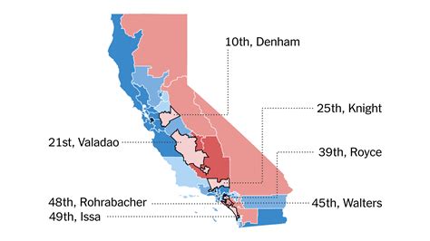 California congressional districts map - mensnc