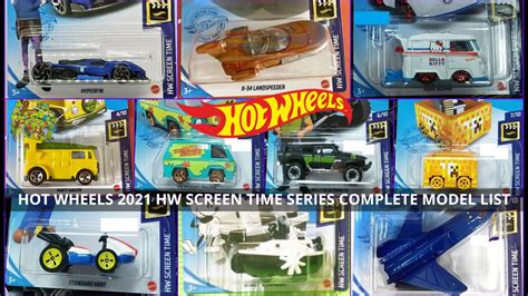 All Completed Hot Wheels 2021 HW Screen Time Series Star Wars Kool