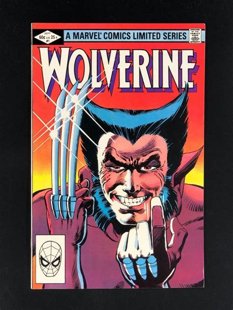 Wolverine 1 1982 VF NM First Solo Wolverine Title 1st Appearance Of