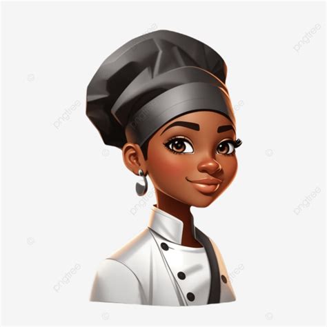 3d Illustration Of A Female Chef Isolated On White Background 3d