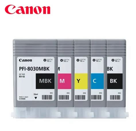 Canon PFI 8030 Ink Cartridge 55ml At 1750 Black Ink Cartridge Canon