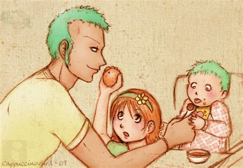 Zoro Stay At Home Dad 01 By Cappuccinobird On Deviantart