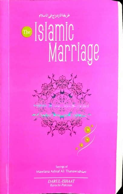 The Islamic Marriage By Maulana Ashraf Ali Thanawi Pdf