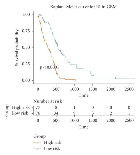 Kaplanmeier Plots And Roc Curves Of Predictive Factors In Gbm