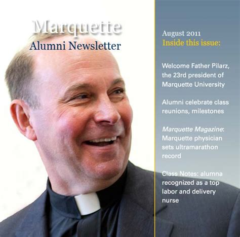 Marquette University Alumni Newsletter | August 2011