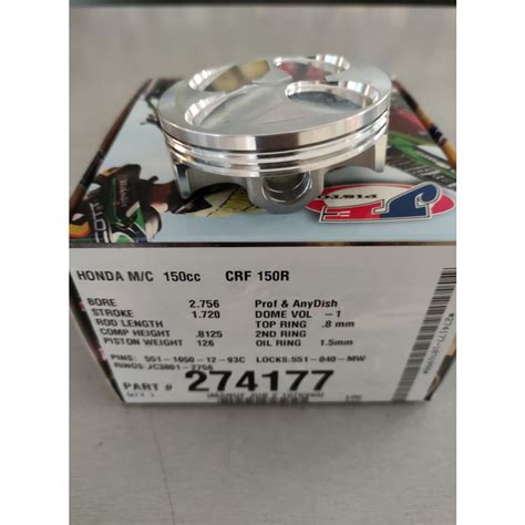 Je Forged Bigbore Mm Piston Kit High Compression Honda