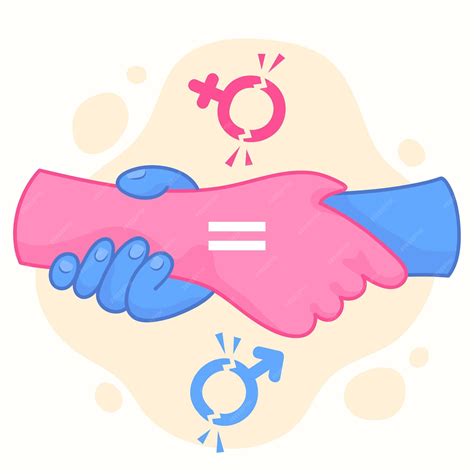 Premium Vector Illustration Of Break Gender Norms Concept