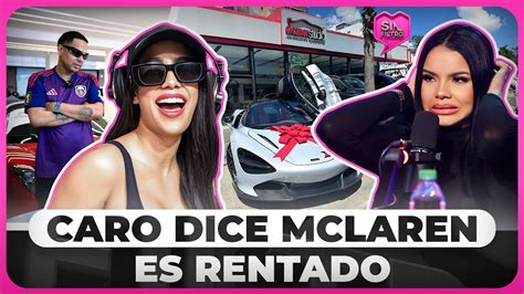 CARO DICE ES RENTADO MCLAREN LE DIO ALOFOKE A VITALY YouTube