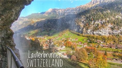 Lauterbrunnen Switzerland Most Beautiful In Autumn Walking Tour In