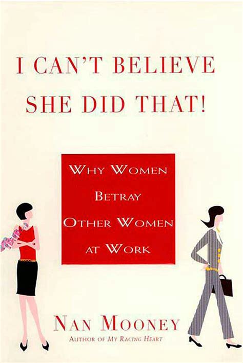 I Can't Believe She Did That!