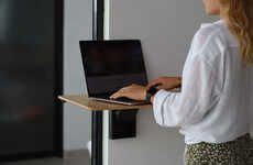 Wall-Mounted Floating Desks : floating desks